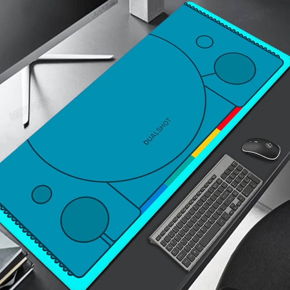 Desk Setup Accessories Aesthetic - Xxl Mouse Pad Dualshot 2 Black