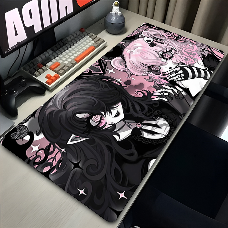 Mouse Pad Laptop Gaming Extend - Desk Setup Pink review and price
