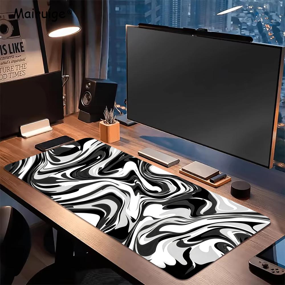 Abstract Fluid Non Slip Rubber - Desk Setup For Work review and price
