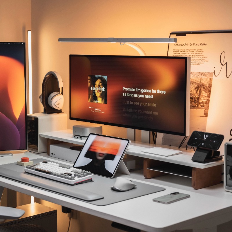 Modern Monitor Riser Stand Erg - Desk Setup Monitor And Laptop review and price