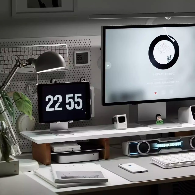 Modern Monitor Riser Stand Erg - Desk Setup Monitor And Laptop review and price