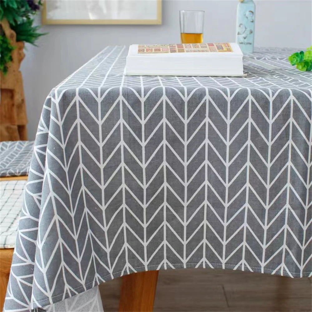 Ins Tablecloth Cotton Linen Ar - Desk Setup Wallpaper review and price