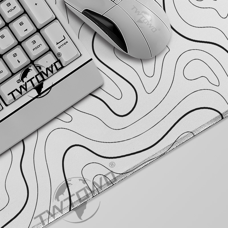 Mouse Pad Gaming Black And Whi - Desk Setup Accessories Aesthetic review and price
