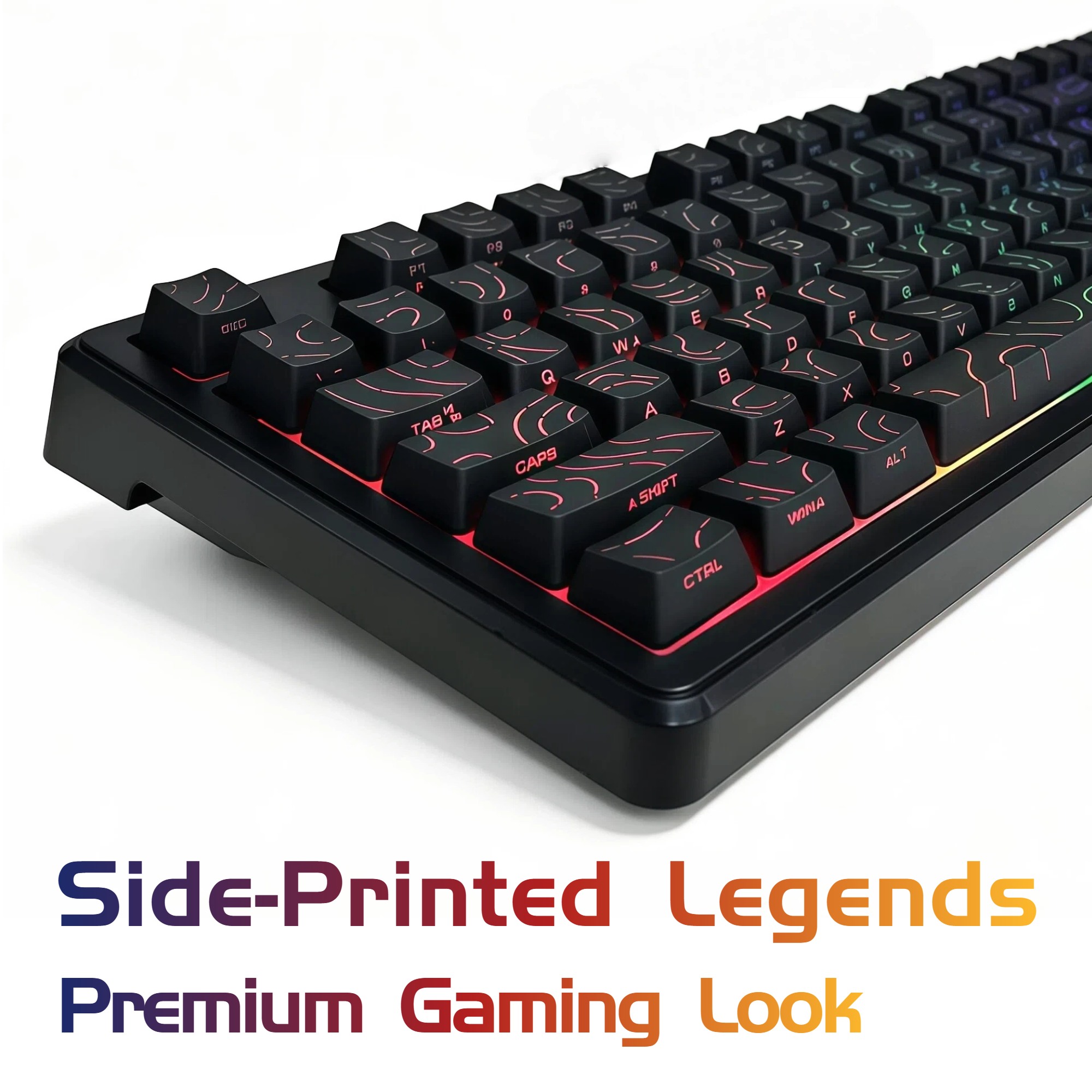 87 Key Compact Wired Keyboard  - Desk Setup Dorm review and price