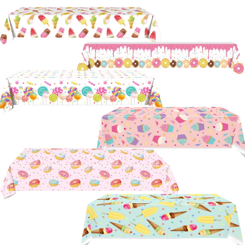 Disposable Tablecloth Lollipop - Desk Setup Wallpaper review and price