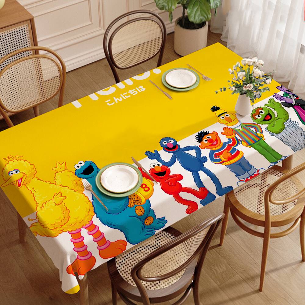 S-Sesame S-Street Theme Tablec - Desk Setup Wallpaper review and price