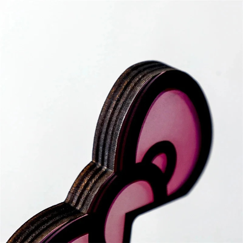 Kawaii Pink Acrylic Bow Monito - Desk Setup Pink review and price