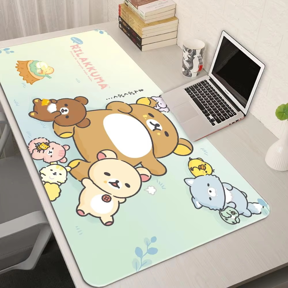 XXL Cartoon Pink Mouse Pad Ani - Desk Setup Pink review and price