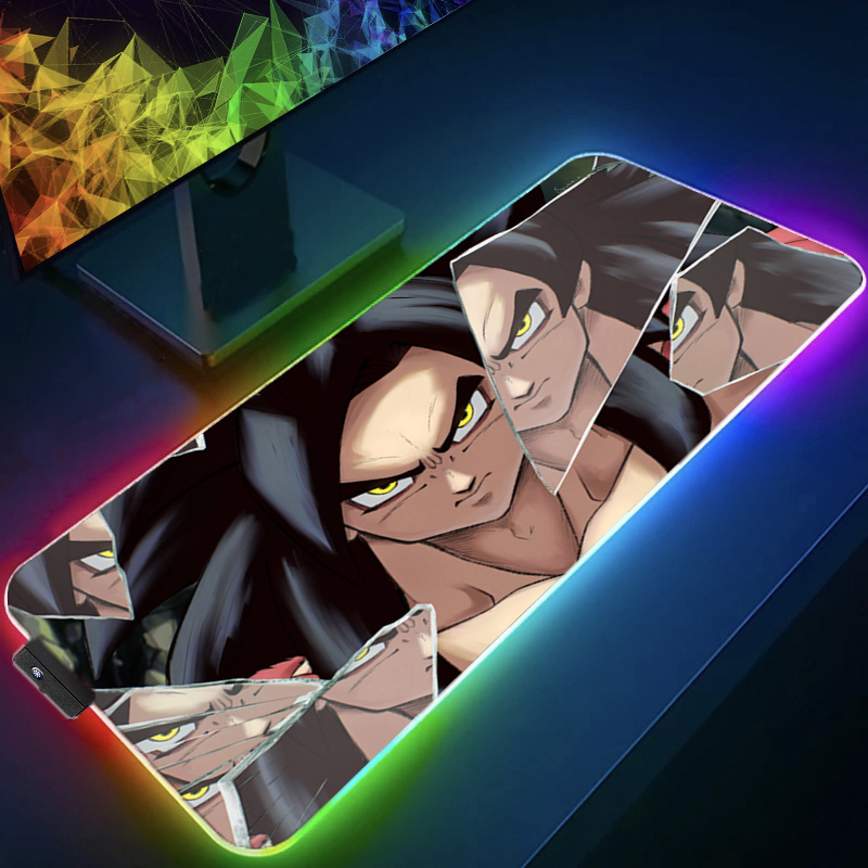 LED Mouse pad Dragon Ball Comp - Desk Setup Rug review and price