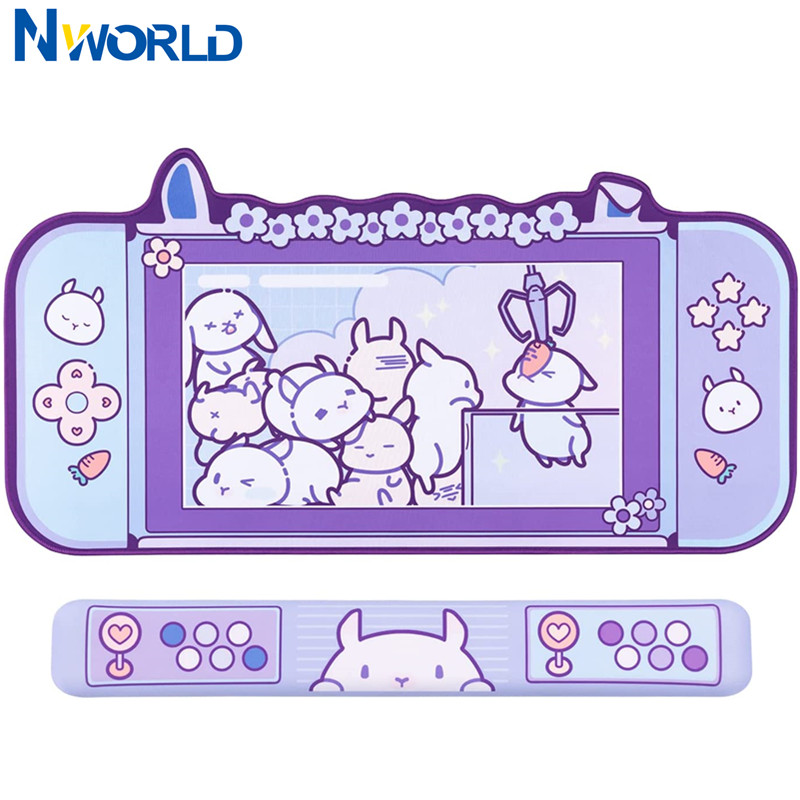 Large Kawaii Gaming Mouse Pad  - Desk Setup Pink review and price