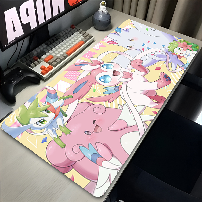 Large Pink Cute Mousepad XXL G - Desk Setup Pink review and price