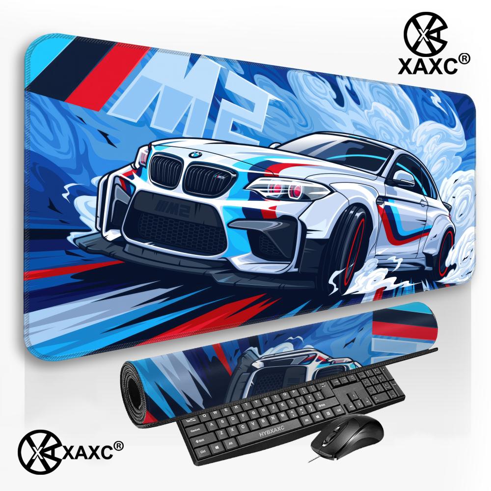 Large Cool Sport Car Blue Red  - Desk Setup Accessories Aesthetic review and price