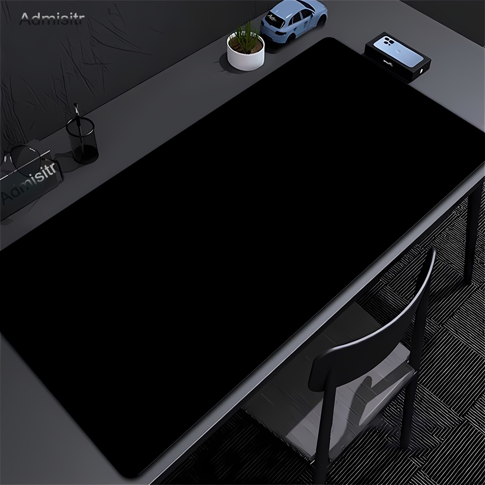 Large Black Mouse Pad Solid Co - Desk Setup Accessories Aesthetic review and price