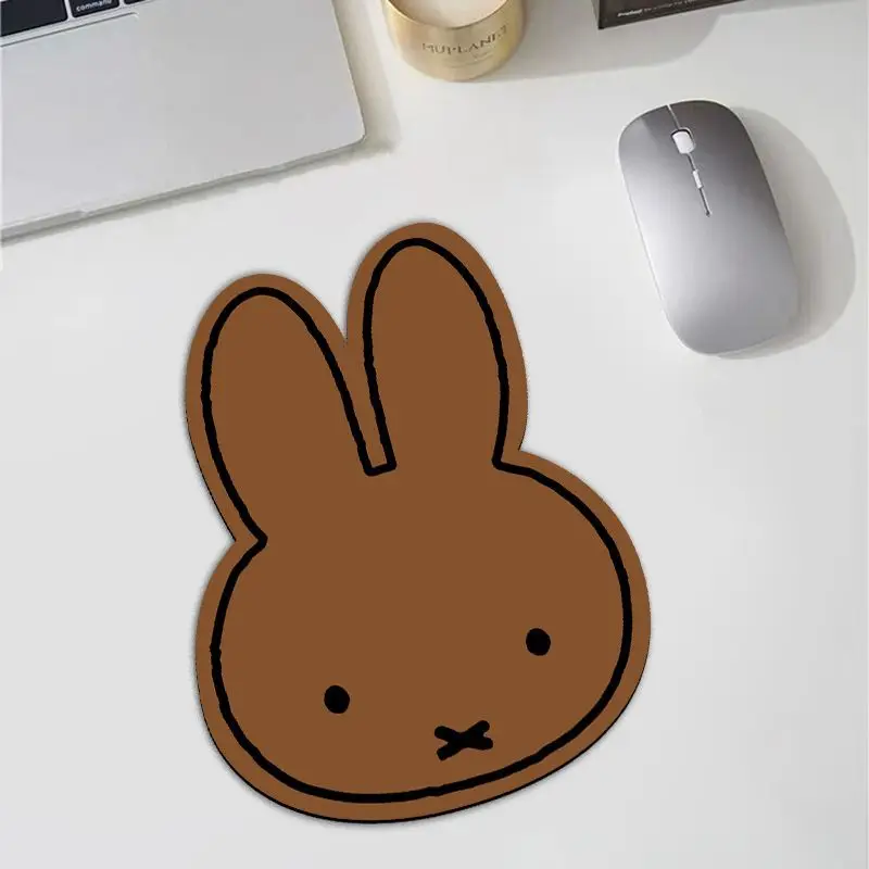 Kawaii Miffy Rabbit Shaped Mou - Desk Setup Rug review and price