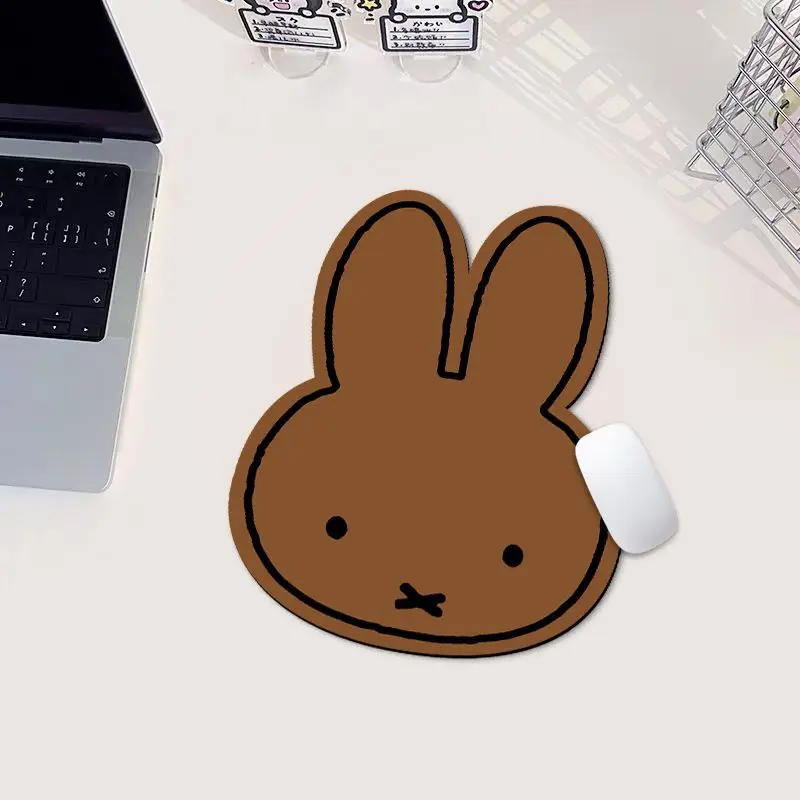 Kawaii Miffy Rabbit Shaped Mou - Desk Setup Rug review and price