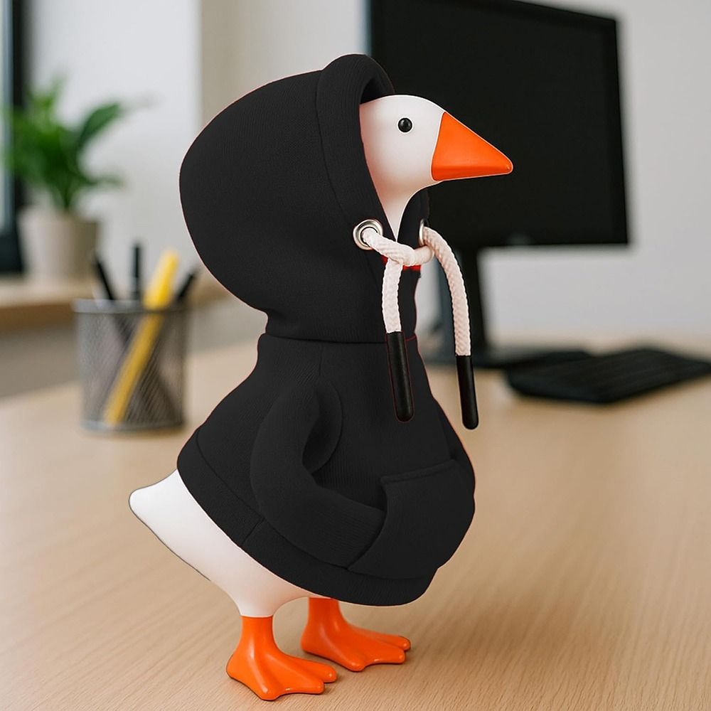 5 Inch Goose Outfits Red Hoodi - Desk Setup Wallpaper review and price