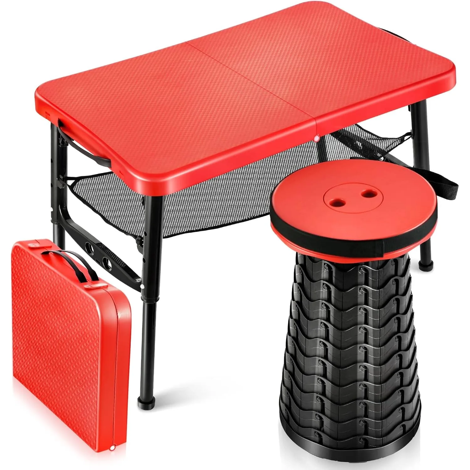 Retractable Folding Table & St - Desk Setup Maker review and price