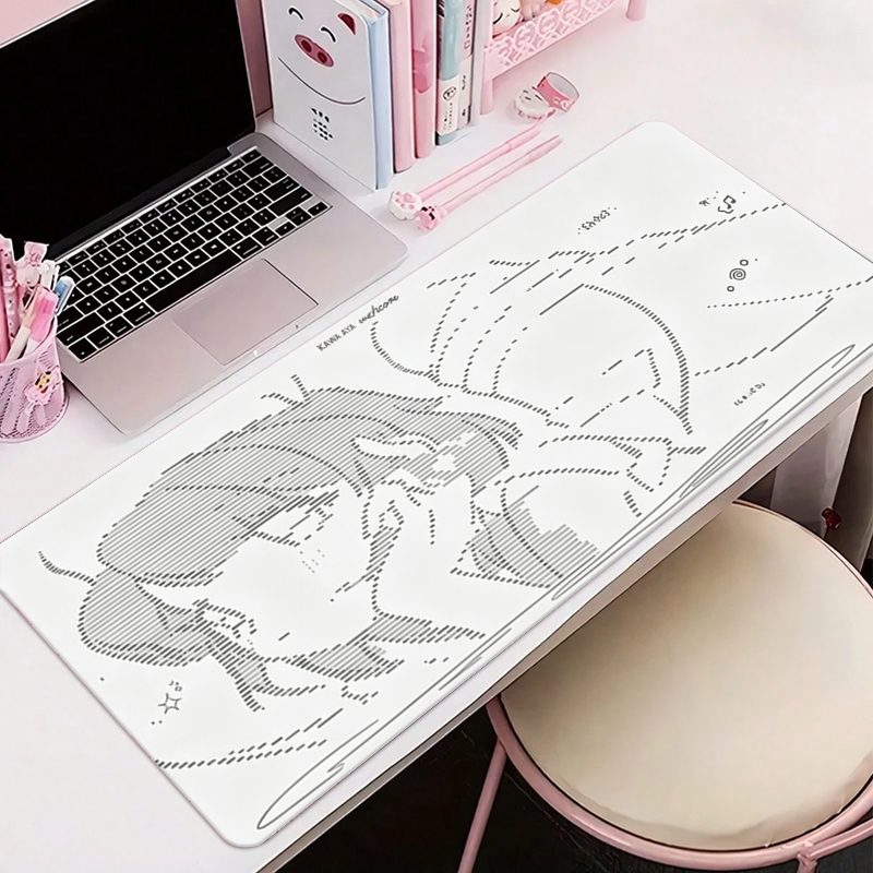 1Pcs Leather Mouse Pad Anime A - Desk Setup Rug review and price