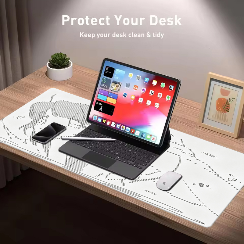1Pcs Leather Mouse Pad Anime A - Desk Setup Rug review and price